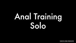 Anal Training Solo