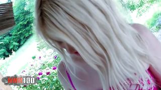 French blonde Lillian Love gets her ass fucked by Myke Glory