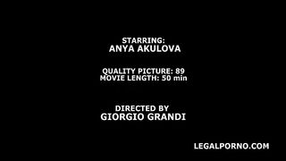 4on1 Classic with Anya Akulova Balls Deep Anal, DAP and Swallow GIO1385
