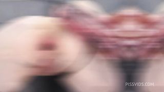 elegant DANNA ROSE gets a strong DP + DAP 5 on 1 + pissing. LTP083