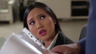 Asian CEO May Thai Demands an Interracial DP from her Employees GP2408