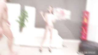 Blackended, Yessica Bunny, 4on1 2time, DAP, Rough, Creampie Swallow, Cum in Mouth, Creampie, Swallow GL733