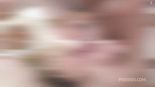 (Wet) First Anal, 26 Guys Cum in Mouth, Belle Jolie, Marina Gold, Bukkake, , 5on1, BBC, Pee drink, Swallow