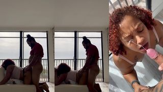 QUICKIE BEFORE MY NEIGHBOR COMES HOME AND CATCHES ME WITH HIS WIFE.