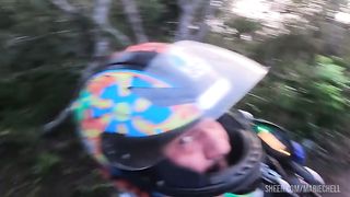 I took the maid into the woods