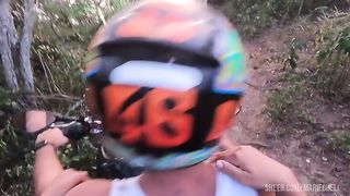 I took the maid into the woods