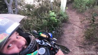 I took the maid into the woods