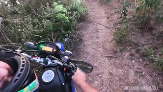 I took the maid into the woods