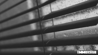 Threesome! Young girl decides to have a threesome for the first time and lets them fuck her ass a lot.