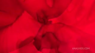 Monika Fox Sloppy Blowjob & Fisting In Red Room