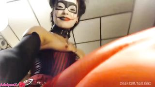 AdalynnX - Harley Quinn CosPlay Fun