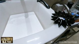 SMACK MY PORN' UP - A Reverse POV parodic intro with Stacy Bloom, Rough Anal, Slapping, Spitting and Deepthroat action!