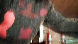 three in men and an interracial hottie