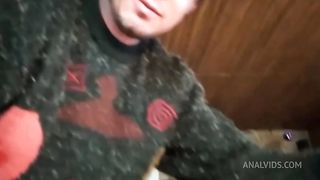 three in men and an interracial hottie