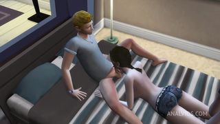 GIRL SUCKS FRIEND WITH ROOMATE