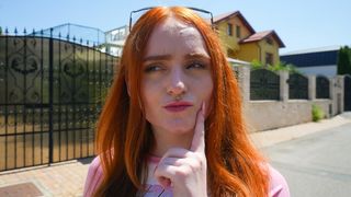 THE FIRST DVP WITH BLACK GUYS! RED-HAIRED SLUT PETITE PIXXXIE GETS DOUBLE VAGINA FROM HUGE BLACK COCKS FOR THE FIRST TIME EKS413