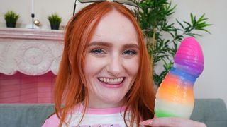 THE FIRST DVP WITH BLACK GUYS! RED-HAIRED SLUT PETITE PIXXXIE GETS DOUBLE VAGINA FROM HUGE BLACK COCKS FOR THE FIRST TIME EKS413