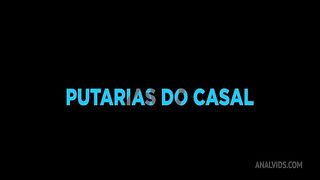 Loira rabuda se veste enfermeira