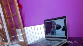 Double penetration for this slut blonde