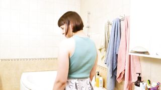 INSTEAD OF COFFEE, MORNING ANAL SEX