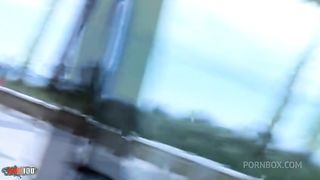 Hot french tourist with prefect body hard fucking