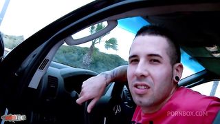 Hot french tourist with prefect body hard fucking