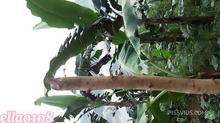 RISKY PUBLIC SEX IN THE FOREST ALMOST CAUGHT BY A FARMER SO WE MOVE PLACE LOTS OF CUMSHOT AND CREAMPIE