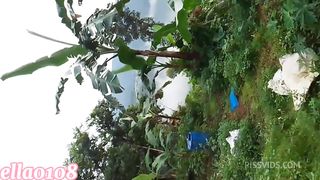 RISKY PUBLIC SEX IN THE FOREST ALMOST CAUGHT BY A FARMER SO WE MOVE PLACE LOTS OF CUMSHOT AND CREAMPIE