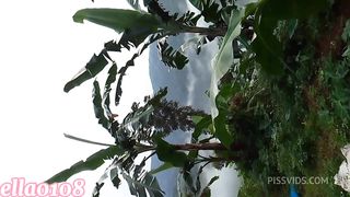 RISKY PUBLIC SEX IN THE FOREST ALMOST CAUGHT BY A FARMER SO WE MOVE PLACE LOTS OF CUMSHOT AND CREAMPIE