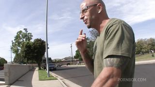 LAURIE VARGAS DRINKS SPERM OUT OF HIS THICK DICK AFTER SHE CUMS ON IT!