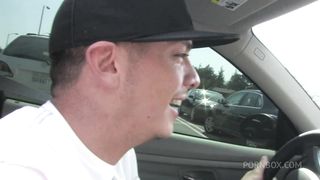 RACHEL ROXXX IS FUCKED FROM BEHIND UNTIL HE CUMS ON HER PIERCED NIPPLES