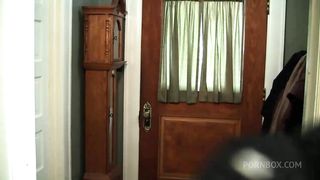 GINGER BUTCH GEORGIA JONES FINGERS AND FUCKS LILY CADE WITH THICK STRAP-ON