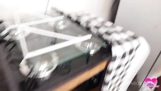 Blowjob, anal and squirt with Mandy upside down